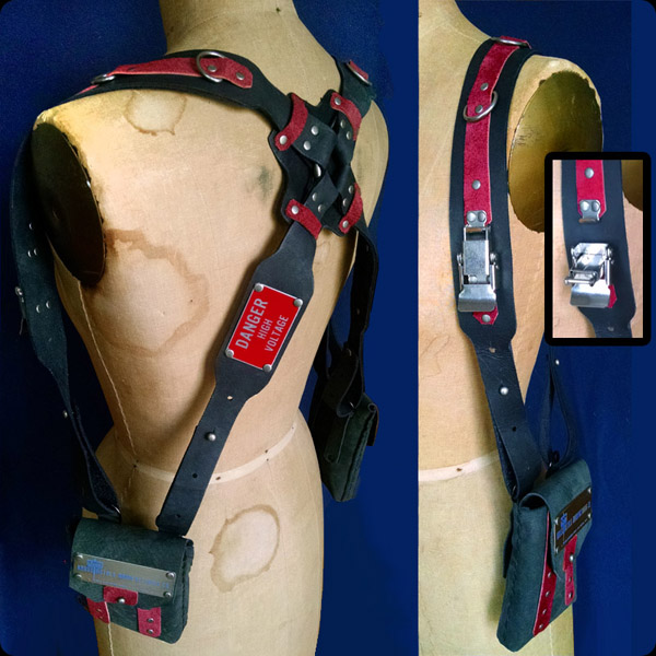 custom version of our modular harness with specialty hardware